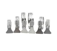 Abrazadera de tubo de acero inoxidable 304, 2/5/10 unids/lote, abrazadera de traquea, abrazadera de bloqueo fija con mango, aro de garganta, tubo de giro manual(14-27mm 5pcs)