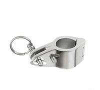 Abrazadera de tubo de acero inoxidable 316 para asegurar marcos superiores Bimini en yates, barcos y estructuras marinas (32 mm)