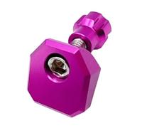 Abrazadera de tubo de cabeza de bicicleta plegable de aluminio resistente que libera rápidamente las tapas superiores para una altura sin esfuerzo plegable para auriculares de bicicleta
