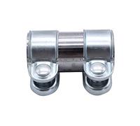 Abrazadera de tubo de escape de TAKPART, abrazadera de tubo de escape de 38 mm de diámetro x 90 mm