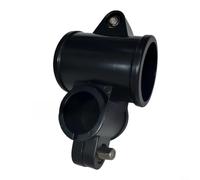 Abrazadera de tubo de tambor negra 38 mm agujero base PP | PP y mezcla, apertura de 38 mm, resiste el desgaste, ideal para almohadillas pesadas (22 mm)