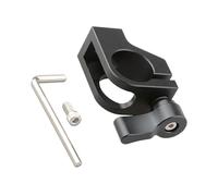 Abrazadera de tubo de un solo agujero de aluminio para proyectos de mejora del hogar estándar de 19 mm, varilla de 1/10.2 cm-20 agujeros