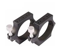 Abrazadera de Tubo Metal 80mm, 90mm, 100mm y 114mm diámetro Interior for Accesorios telescopio estronómico Monocular FC60 (par) Piezas para telescopio astronómico(90mm Tube Ring)