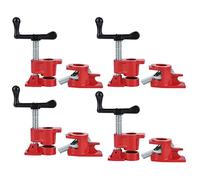 Abrazadera de Tubo para Carpintería, Juego de 4 abrazaderas de tubo de 3/4 pulgadas para Banco de Trabajo de Carpintería