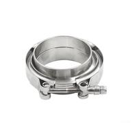 Abrazadera de tubo turbo de acero inoxidable para tubos de 2, 2, 5, 3, 3, 5, 4 pulgadas, diseñada para un fácil montaje y conexiones de escape (3 pulgadas)