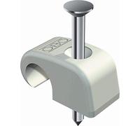 Abrazadera de uñas 7 - 12 mm, con 35 mm Uñas 400 Stück Nagelschelle