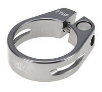 Abrazadera de varilla de sillín, 5 colores 34.9 mm Clip de tubo de bicicleta Clip de sujeción de aleación de aluminio Accesorio de bicicleta Quick Release(titanio)