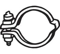 Pieza de sujeción, sistema de escape BOSAL 254-260