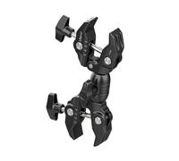 Abrazadera doble para cámara Ulanzi Super Clamp R096 con pinza tipo cangrejo