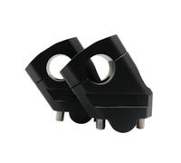 Abrazadera Elevada para R850R F800ST | Elevadores de manillar para motocicleta, elevador de potencia corto, kit de abrazadera ajustable(Negro)