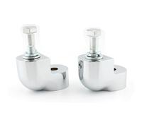 Abrazadera elevadora 25MM Motorycle Drag Handle Bar Riser Espaciador Manillar Abrazadera Adaptador Rise Back para VTX1300C 2004-2009