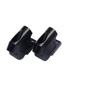 Abrazadera elevadora Accesorios para Motocicleta Manillar Riser Bar Montaje manija Abrazadera para Suzuki DL650 2021(Negro)