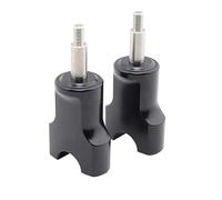 Abrazadera elevadora de Barra Manillar CNC Negra para Motocicleta Rise Up para Rebel CMX300 CMX500 1100 2017-2021
