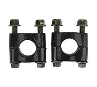 Abrazadera Elevadora de Manillar Universal de 22mm, 1 par, Abrazadera de Montaje de Barra de Manillar de un Orificio para Abrazadera de Manillar de Motocicleta