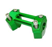Abrazadera elevadora Kit de Abrazadera elevadora de Manillar de Motocicleta para Kawasaki Z250 Z300 Z800(Green)