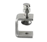 Abrazadera en C Abrazadera Tiger, Abrazadera C Plata Acero Inoxidable 16-25mm 1/2/4 Uds(1pcs)