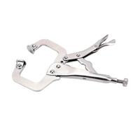 Abrazadera en C, Almohadilla for herramienta manual de acero aleación, pinza for trabajar la madera, localizador espigas, abrazadera en C, clip soldadura(Flexible Head)