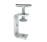 Abrazadera en C de 85 mm con mango de barra en T, abrazaderas de escritorio de mordaza ancha, herramienta de construcción de soldadura para carpintería, acero inoxidable