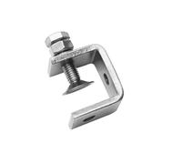 Abrazadera en C de acero inoxidable M8 para montaje de escritorio, 16-25 mm | Construcción de acero inoxidable resistente al óxido que proporciona una resistencia de sujeción fiable para el montaje del