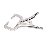 Abrazadera en C, Herramienta manual, pinza, tenaza, almohadilla localizadora de espiga, alicate de fijación for carpintería, abrazadera en C, clip de soldadura(Fixed Head)