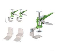 Abrazadera en forma de U de acero inoxidable para el panel del cajón del gabinete Clip de fijación con almohadilla de nylon de ingeniería Ajuste ajustable del hardware de los muebles (E)
