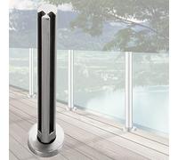 Abrazadera en S de acero inoxidable para vallas de piscina, soporte de suelo para barandillas al aire libre, ideal para sistemas de barandillas de lofts y balcones