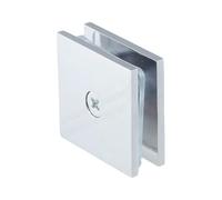 Abrazadera en U for hardware de panel vidrio 2 piezas