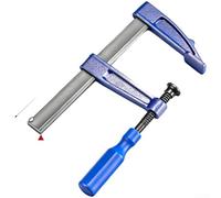 Abrazadera F de acero aleado para aplicaciones de carpintería de precisión con funcionamiento suave y rendimiento de sujeción consistente (A)