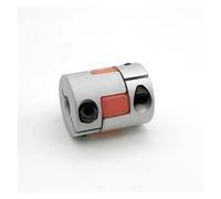 Abrazadera flexible de acoplamiento XB con forma de flor de ciruelo D20L25, tamaño del eje: 6,35/7/7,5/8/9/10/10,5 mm, conector de motor for impresoras 3D CNC.(6.35mm to 9mm)