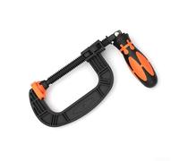 Abrazadera G, abrazadera C para carpintería, hierro fundido resistente para carpintería, metal, soldadura, herramienta de fijación, 1 unidad, varios tamaños (1 unidad)