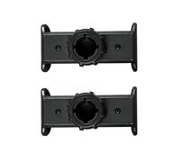 Abrazadera giratoria multiusos para teléfono 2 piezas 17 mm, adaptador de cabeza de 17 mm, fijación rápida para teléfonos inteligentes de ABS fuerte accesorio de montaje para teléfonos inteligentes
