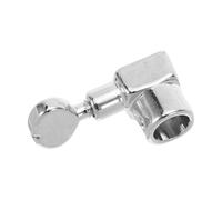 Abrazadera Giratoria para Portaagujas de Máquina de Coser Singer 974 | Metal Plata, Orificio de Montaje 6mm, Tornillo de Sujeción, para Costura Doméstica y Arreglos