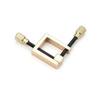 Abrazadera lateral para hacer violín, clip cuadrado de latón, abrazaderas de carrete de violín, herramienta de reparación de Luthier, piezas de violín, fácil de usar, abrazadera portátil para borde de