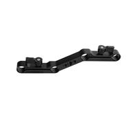 Abrazadera ligera de 15 mm con 4 agujeros para tubo, extensión de varilla adaptadora para uso múltiple en configuraciones de fotografía