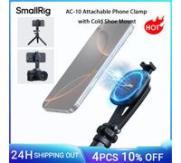 SmallRig 5283 AC-10 Pinza de teléfono acoplable con zapata fría