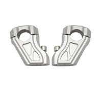 Abrazadera Manillar Aluminio Abrazadera para Elevador De Manillar Motocicleta para RNineT 2014-17, Accesorios, Elevadores Aluminio CNC, Adaptador Montaje 28 Mm