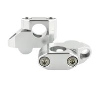 Abrazadera Manillar Compatible con CBX 750 1984-1988 para FMX 650 2005-2009 para NT 650 V 1998-2006 Elevadores De Manillar De 22 Mm Extensión De Montaje hacia Atrás Movido hacia Arriba