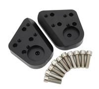 Abrazadera manillar elevador Compatible Con Para R1200RT 2005-2013 Para R1150R 2001-2006 Para R1100RT 1994-2001 Altura Del Vástago Del Manillar Aumentada En 19 Mm