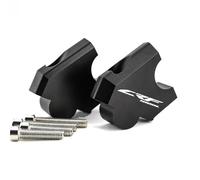 Abrazadera Montaje Manillar De La Motocicleta Riser para HO&NDA CRF1100L CRF1000L Africa Twin Adventure Manillar Risers Clamp Mount Adapter Risers Clamps Atrás Mover 2 Uds(Negro 1)