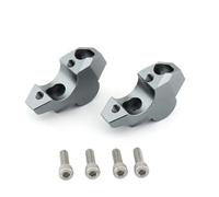 Abrazadera Montaje Motos Manillar Risers para HO&NDA ADV 150 160 350 2022 2023 2024 X-ADV XADV 750 Todos Los Años Manillar Riser Clamp Mount Adaptador Atrás Mover 2 Uds(Titanio,25mm)