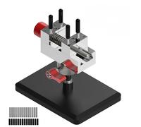 Abrazadera multifunción de acero inoxidable con mecanismo de ajuste rápido para proyectos de artesanía, mantenimiento industrial, estación de abrazadera de acero inoxidable para entornos de humedad