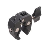 Abrazadera multifunción de alto rendimiento, adaptador de rosca de 1/4 pulgadas y 3/8 pulgadas para fotografía de cámara, cámara de acción ligera