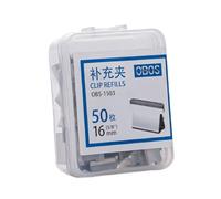 Abrazadera multifuncional para archivos, dispensador de pinza de papel de mano, 40 a 50 hojas de capacidad, pinza de clip de papel de metal, pinzas pequeñas y coloridas y gran tamaño surtido