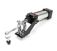 Abrazadera neumática, 300 mm GH-12130 Cilindro profesional Abrazadera neumática de sujeción Interfaz de entrada de aire: Cilindro M10 Especificación: SC32 * 50 Presión máxima de trabajo: 9Kgf/cm² （0.9