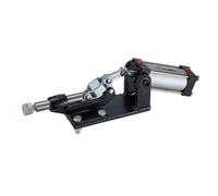 Abrazadera neumática con palanca Abrazadera neumática CH-305-EM-A, entrada G1/8", del émbolo 23,6 mm, capacidad de sujeción 386 kg, abrazadera de palanca de empuje y tracción.