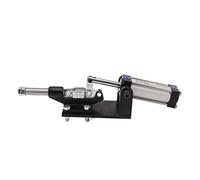 Abrazadera neumática de cilindro, abrazadera de palanca de aire para automatización industrial, abrazadera de metal con control automático de operación precisa y cuerpo de acero al