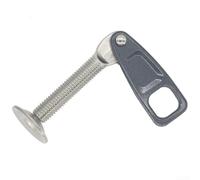 Abrazadera para barco Transom Assy 663-43118-01-8D para motor fueraborda 40HP E40G, acero inoxidable + aleación de aluminio, repuesto directo para 6F5-43116-00