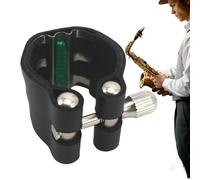 Abrazadera Para Boquilla De Saxofón - Dispositivo De Sujeción De Caña, Accesorio Ligero Para Alto Soprano | Herramienta De Soporte De Sonido Estable Para Sala De Música, Estudio, Espacios De Vida Port
