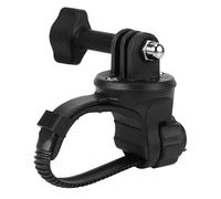 Abrazadera para cámara - Double Ballhead 360 Adjustment, Fahrradklemmenhalterung Lenkerriig, Super Clamp-Kamerahtraterung Handle, Heavy Duty Resistant Chrome | Action-Cam Mount for Vloggers & Men