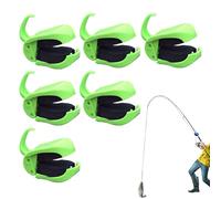Abrazadera para caña de pescar, juego de cierre antideslizante multiusos, herramienta de suministros de pesca deportiva, aplicación de orilla de agua profunda, accesorios de recreación de viaje